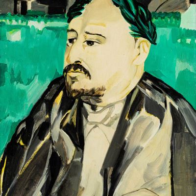 Ritratto di Apollinaire, olio su tela