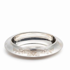 A silver bowl, Italy 20th Century