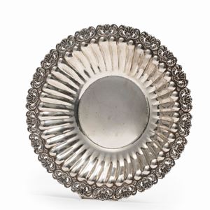 A silver centerpiece, Italy 20th Century