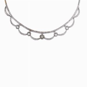 Collana con diamanti