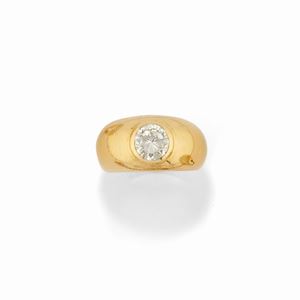  - Anello con diamante