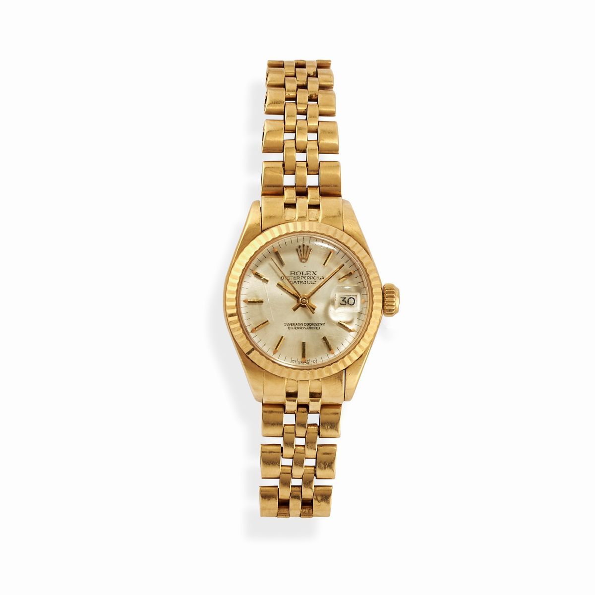 Rolex A 18k yellow gold wristwatch Rolex Fine Jewels