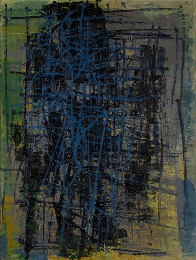 Autunno, olio su tela, 1956