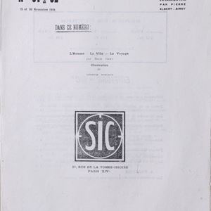 Avanguardia - SIC. Sons - Idées - Couleurs - Formes