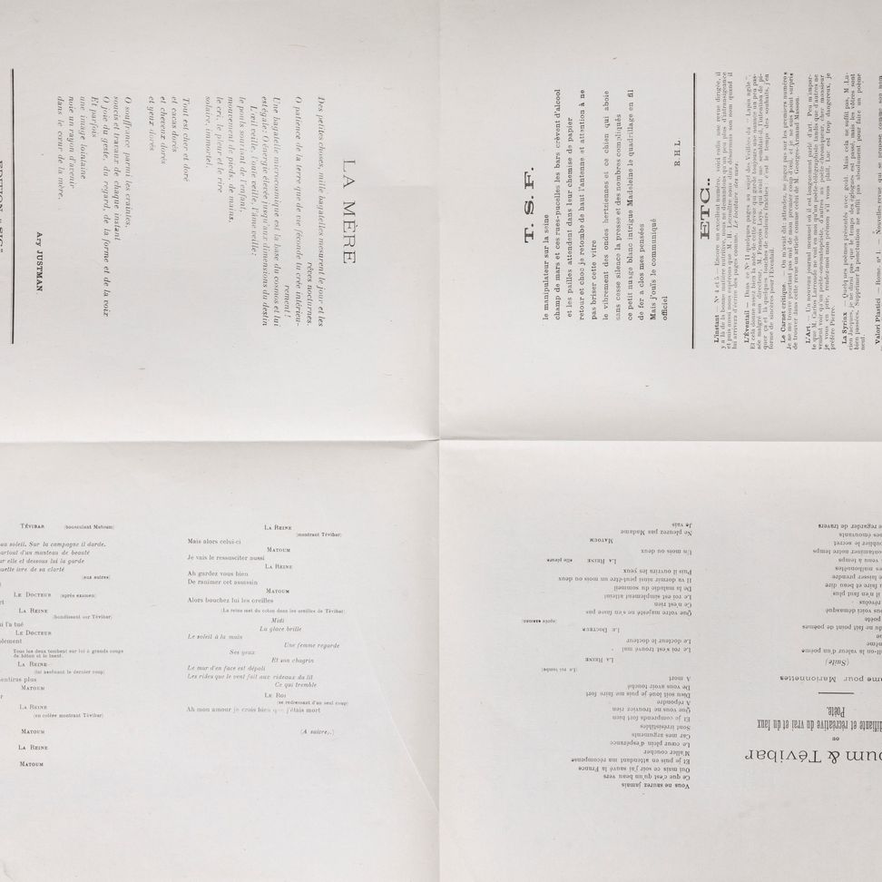 Pierre Albert-Birot, SIC. Sons - Idées - Couleurs - Formes (Collezione completa 1916-1919)