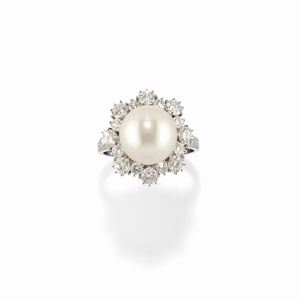  - Anello con perla
