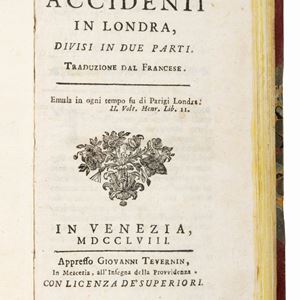 Étienne Jean Danet - The Accidents of London divided into two parts