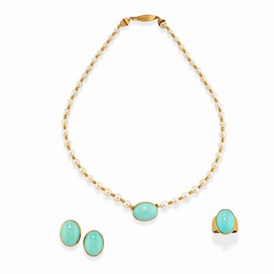 Parure con Pasta di Turchese