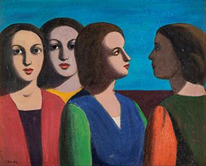 Borra Pompeo - Figure in attesa