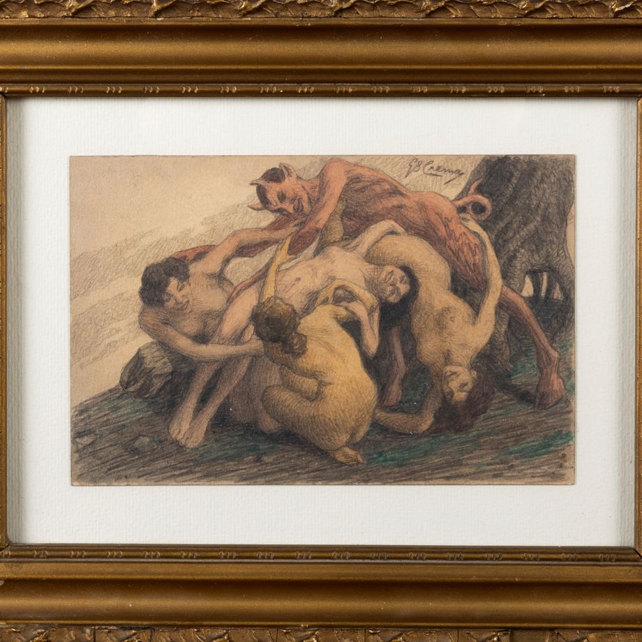 Giovan Battista Crema - Scena Allegorica