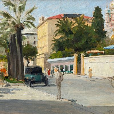 Corso Imperatrice a Sanremo