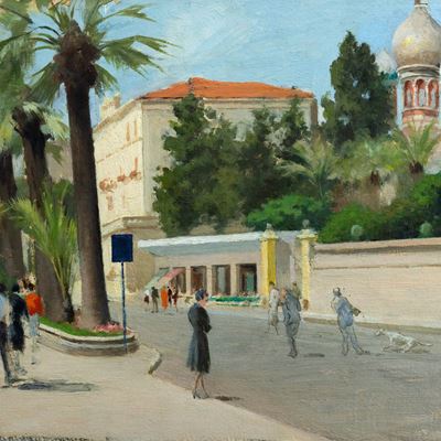 Corso Imperatrice a Sanremo