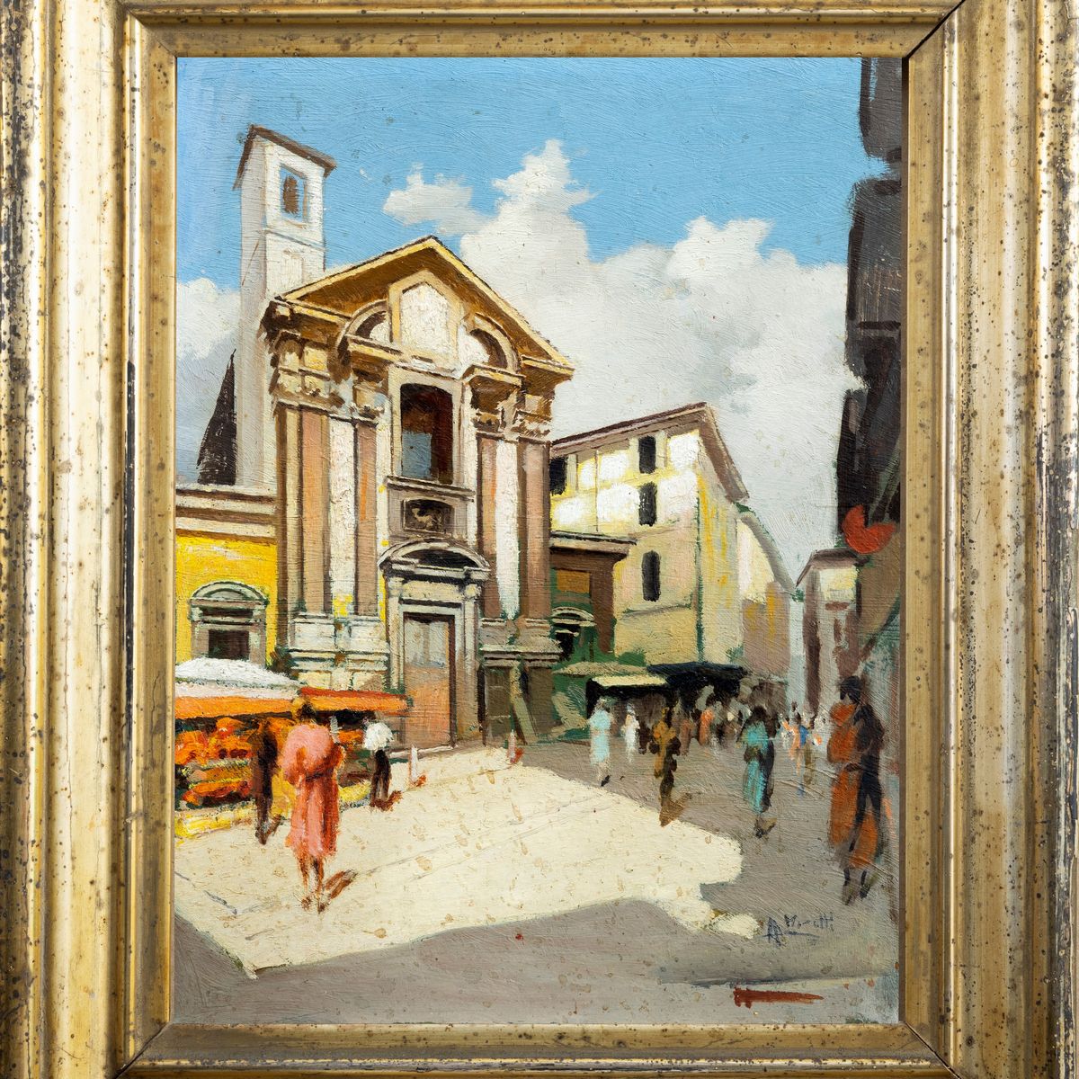 Antonio Moretti - Milano, Chiesa Presso Via Tre Alberghi