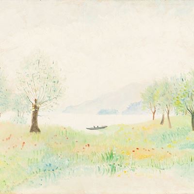 Feriolo (olio su tavola, 1944)