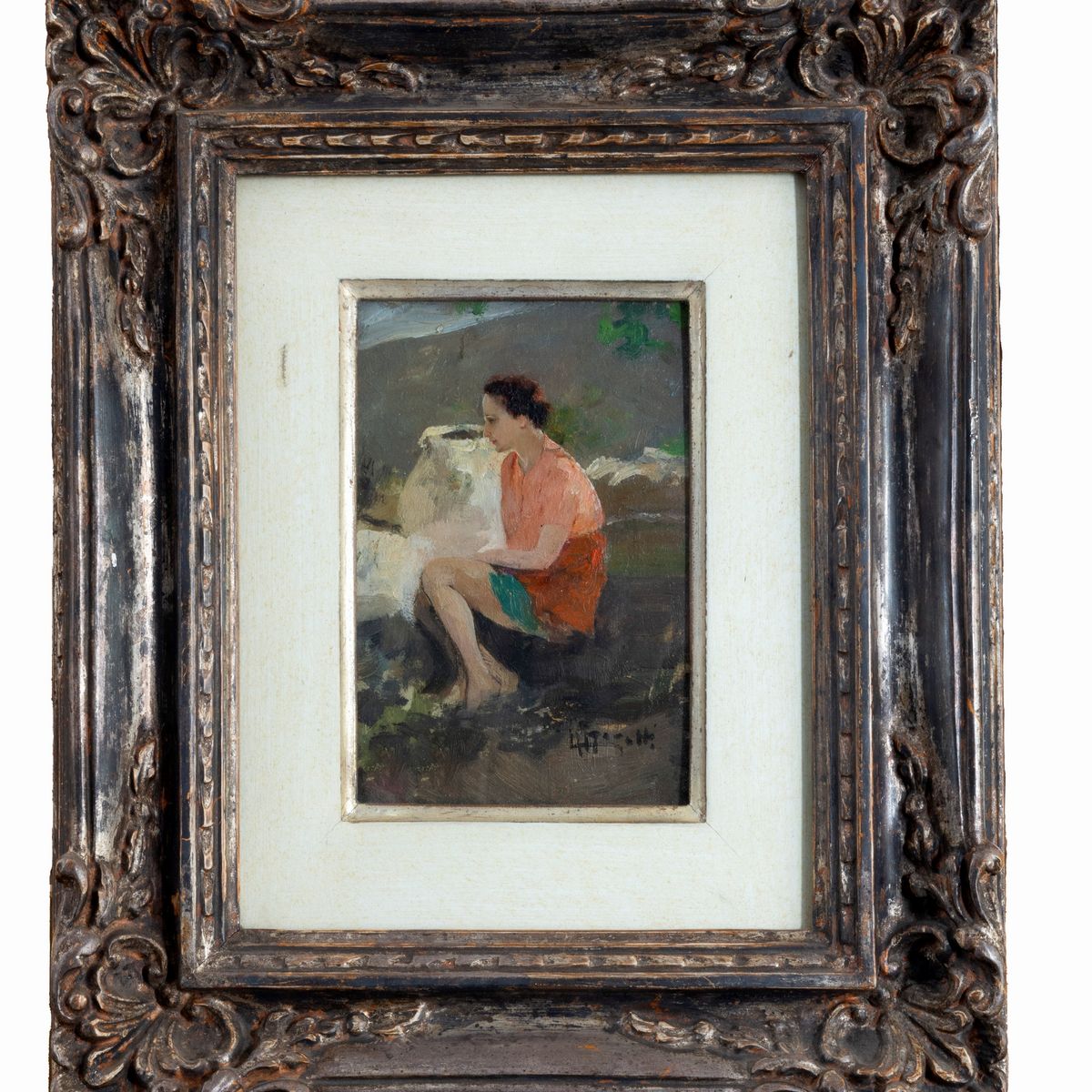 Antonio Moretti - Letizia Seduta
