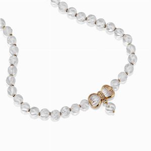 A 18K gold, crystal rock and diamond necklace, Boucheron