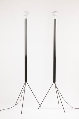 Castiglioni Achille e Pier Giacomo  - Coppia di lampade da terra