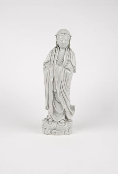 Guanyin, Porcellana Blanc de Chine, Cina, periodo della Repubblica (1912-1949)