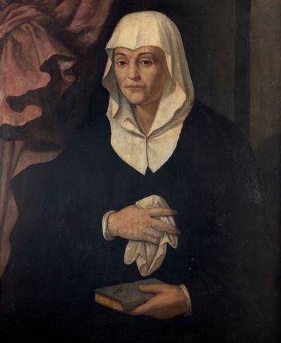 Ritratto di Francesca Buonaccorso Pitti, Consorte di Luigi De’ Mozzi