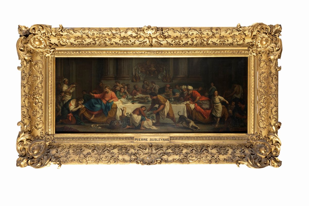 Seguace di Pierre Subleyras - Cena in Casa di Simone il Fariseo