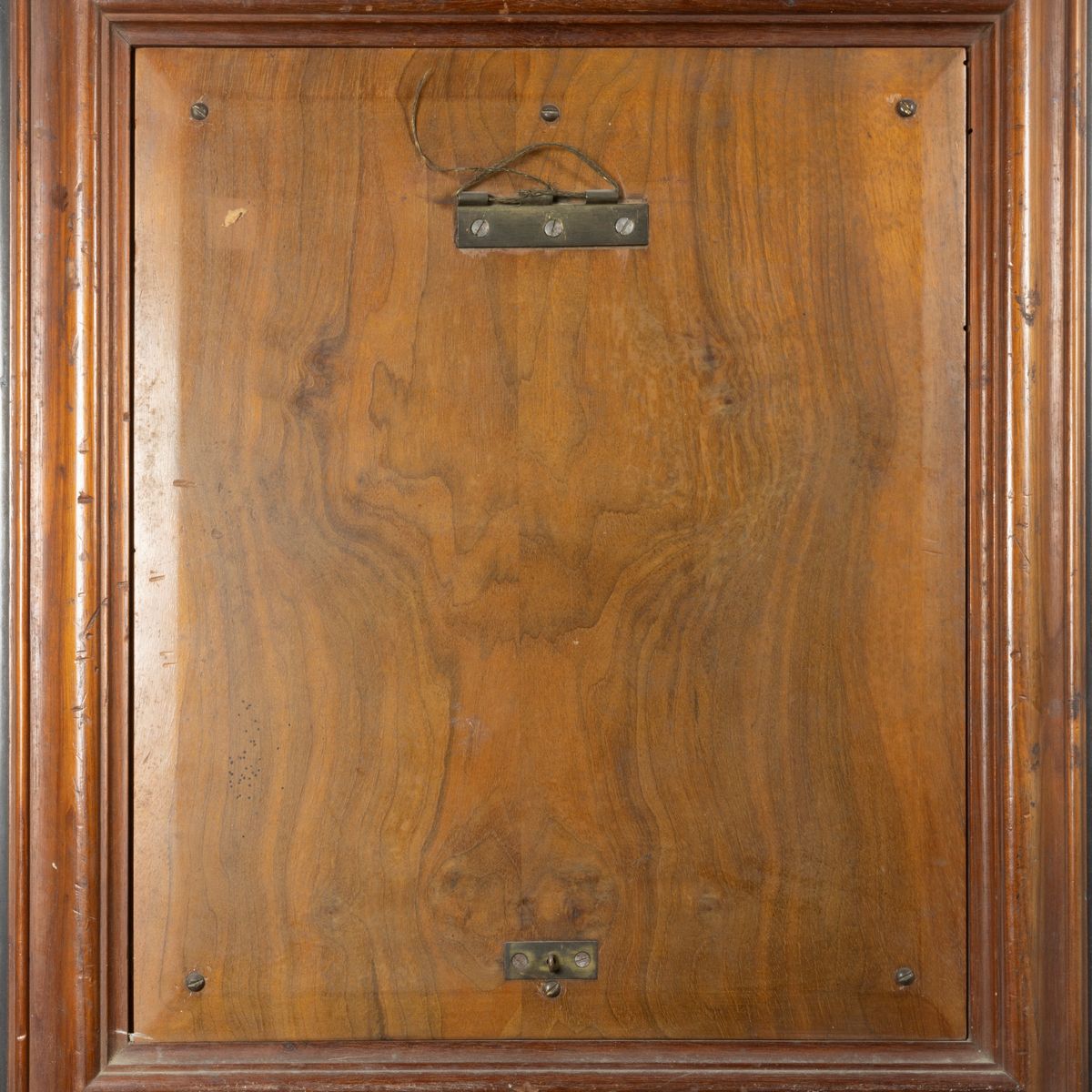 Cornice in Legno Ebanizzato Intarsiato in Osso e Madreperla, Secolo XIX