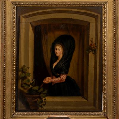Ritratto di Giovane Donna alla Finestra