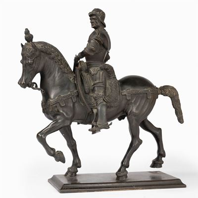 Monumento Equestre di Bartolomeo Colleoni in Bronzo, Fine Secolo XIX
