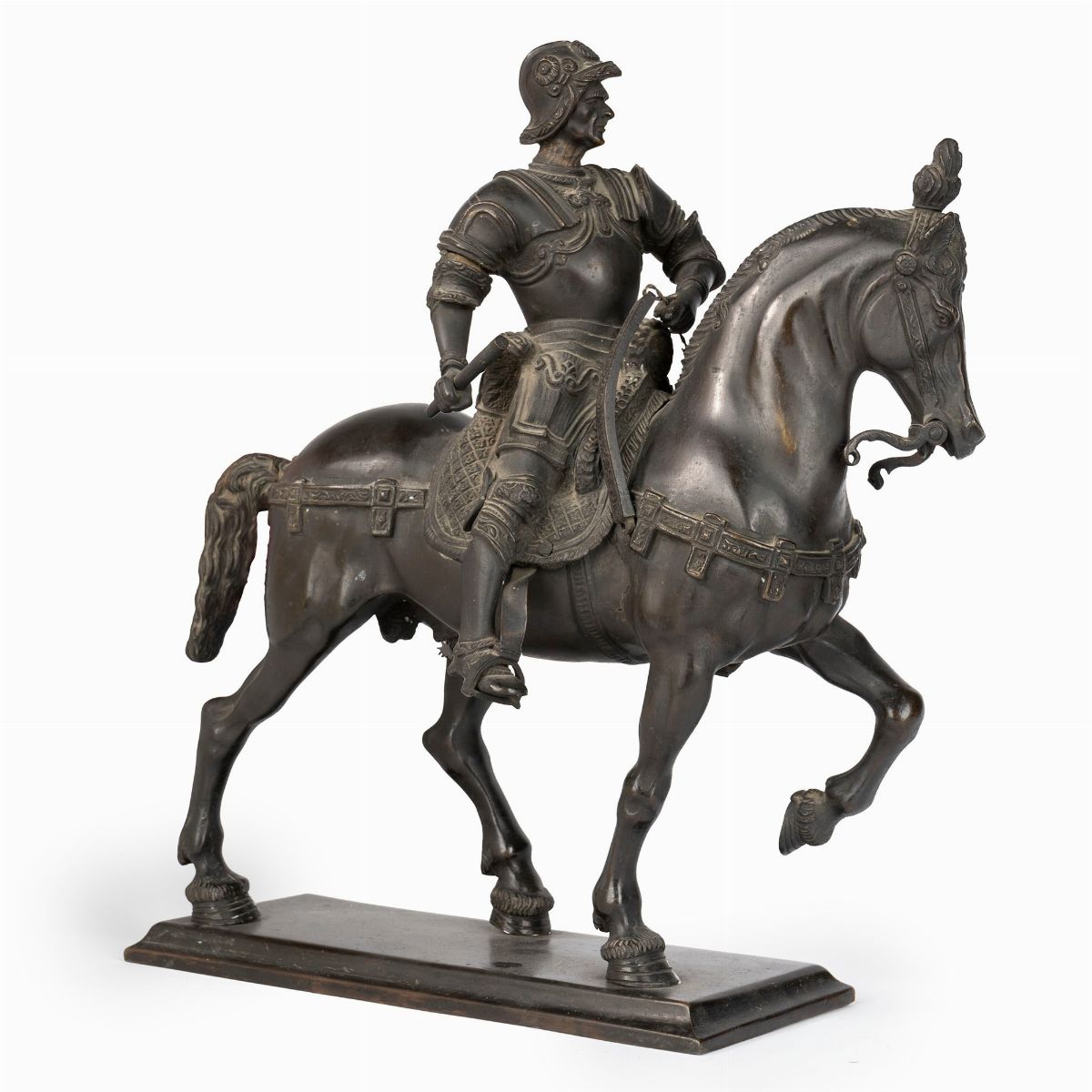 Monumento Equestre di Bartolomeo Colleoni in Bronzo, Fine Secolo XIX