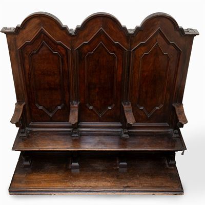 Coro in Legno, Secolo XVII
