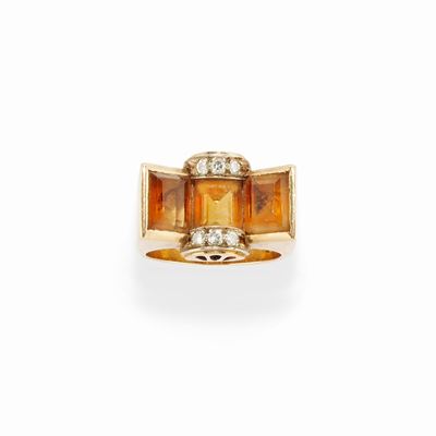 Anello con Quarzi