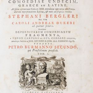  Aristofane - Comoediae undecim Graece et Latine