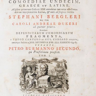 Comoediae undecim Graece et Latine, 1760