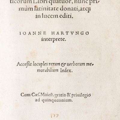 Argonauticorum Libri quatuor, 1550