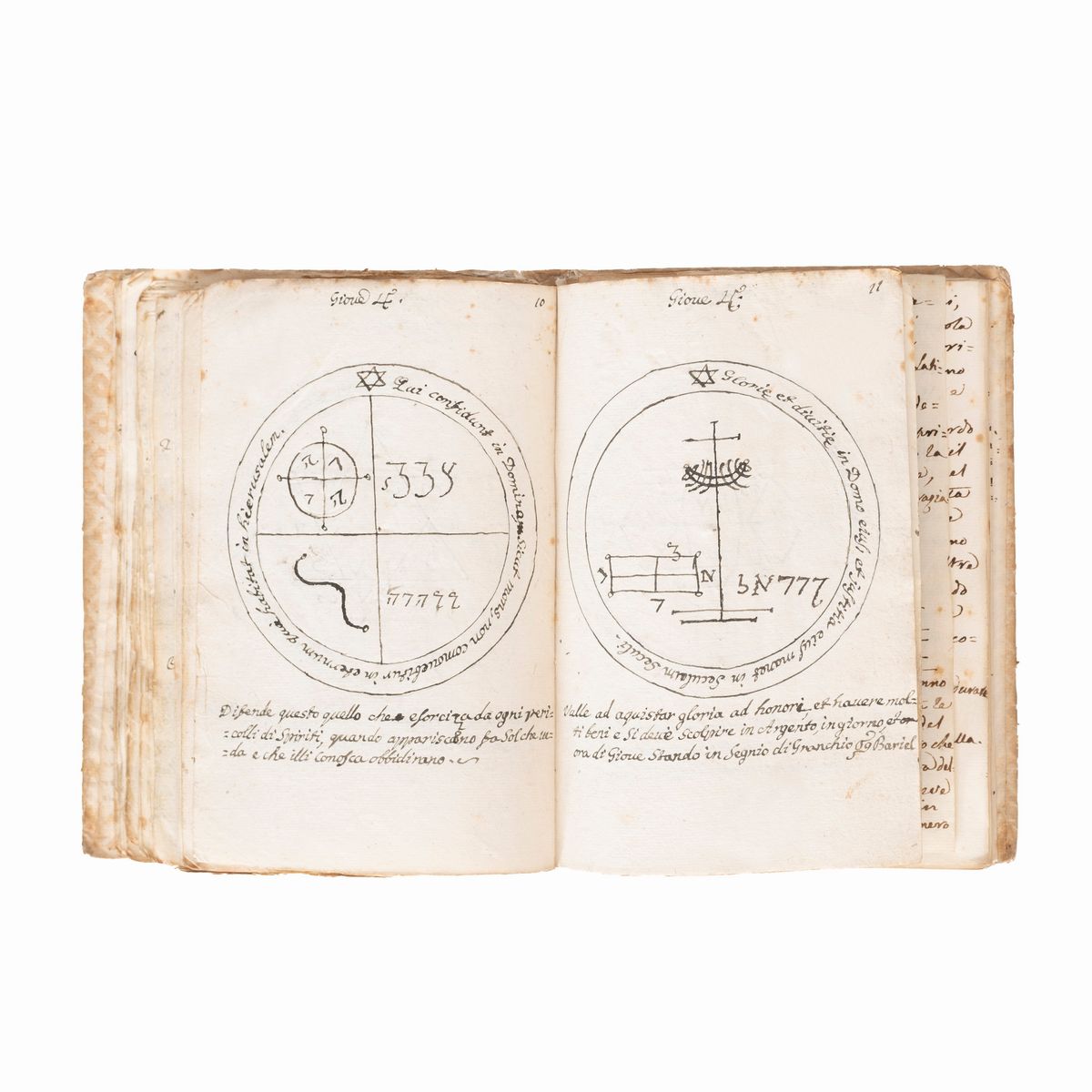 Clavicula Salomonis, Gemma di preziosi secreti - manoscritto del XVIII secolo