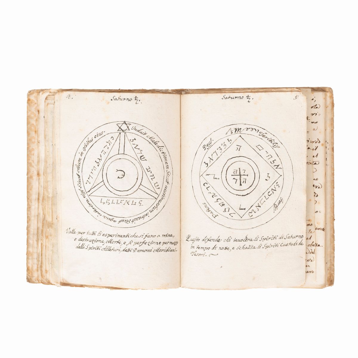 Clavicula Salomonis, Gemma di preziosi secreti - manoscritto del XVIII secolo
