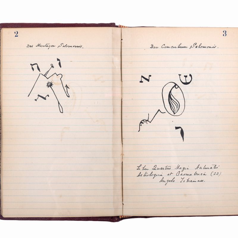 Richard Alexander - Mystic Notes - Diario autografo dell'astrologo