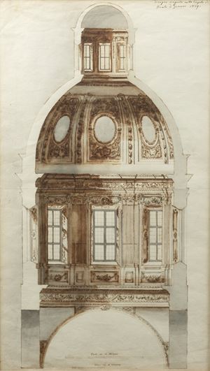 Architectural study for dome