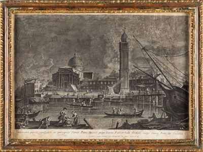 Lotto Composto da Sei Acquaforti di Giovanni Battista Brustolon (1712-1796). Venezia, Secolo XVII...