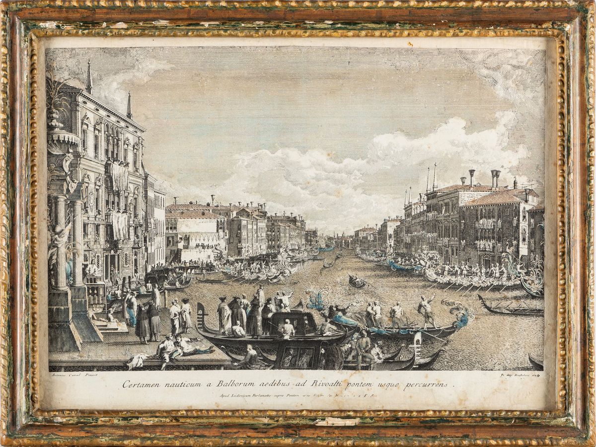 Lotto Composto da Sei Acquaforti di Giovanni Battista Brustolon (1712-1796). Venezia, Secolo XVII...