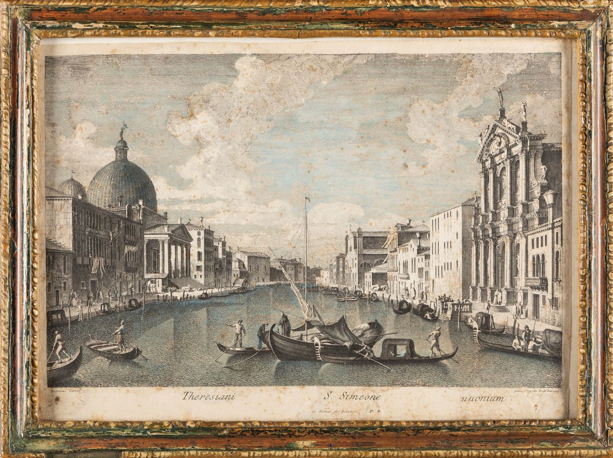 Lotto Composto da Sei Acquaforti di Giovanni Battista Brustolon (1712-1796). Venezia, Secolo XVII...