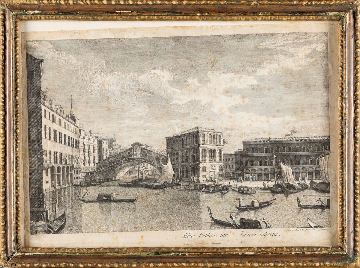 Lotto Composto da Sei Acquaforti di Giovanni Battista Brustolon (1712-1796). Venezia, Secolo XVII...