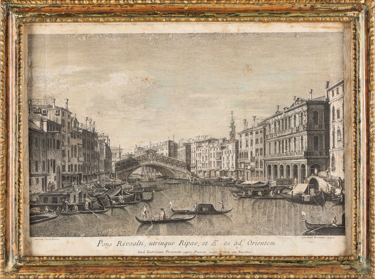 Lotto Composto da Sei Acquaforti di Giovanni Battista Brustolon (1712-1796). Venezia, Secolo XVII...