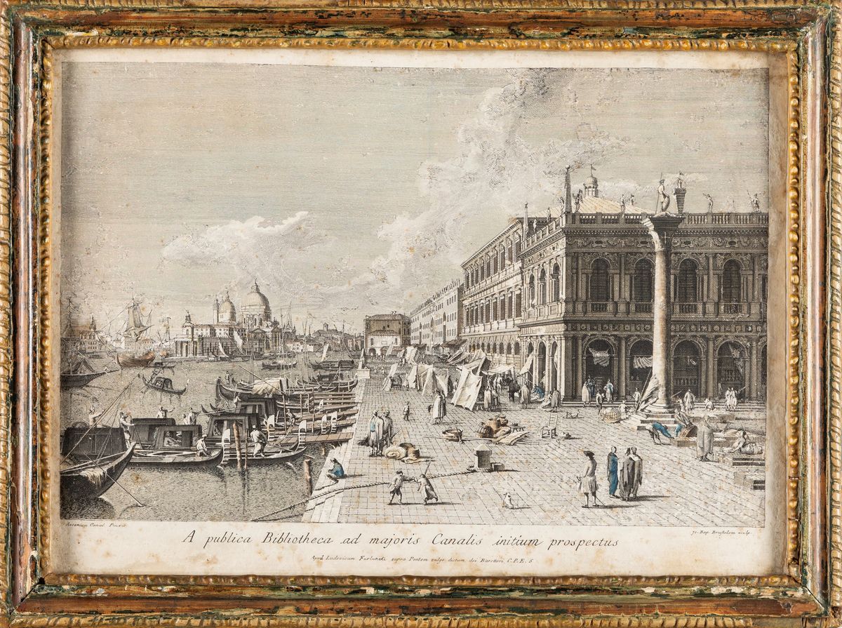 Lotto Composto da Sei Acquaforti di Giovanni Battista Brustolon (1712-1796). Venezia, Secolo XVII...