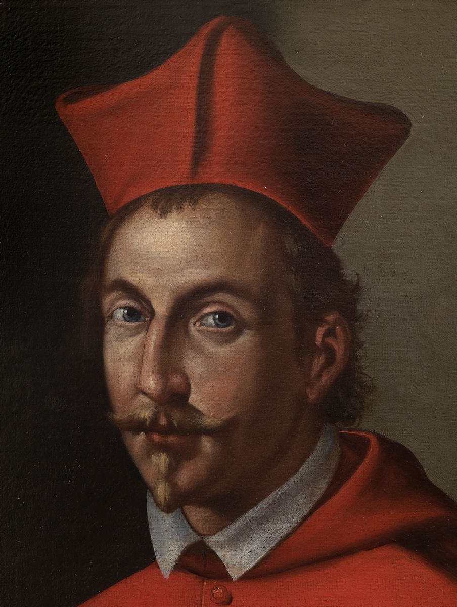 Scuola Romana, Prima Metà del Secolo XVII - Ritratto del Cardinale Francesco Barberini