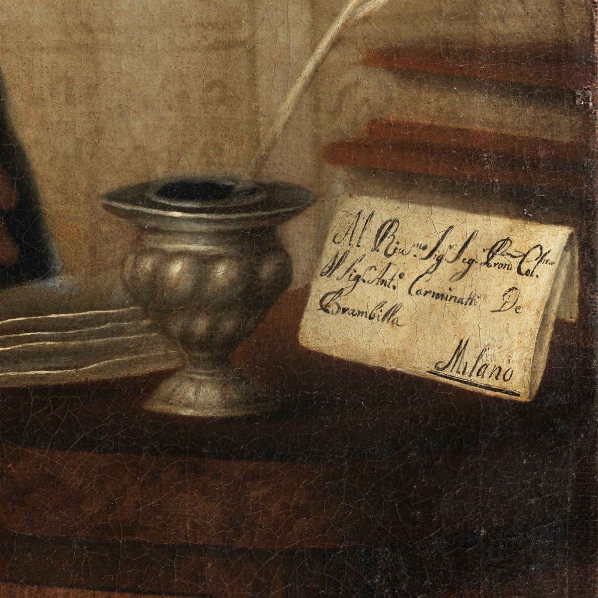 Scuola Dell'italia Settentrionale, Secolo XVIII - Ritratto di Antonio Carminati De Brambilla, Mil...