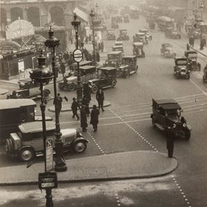 The Traffic Around the Gare Saint-Lazare, Paris
