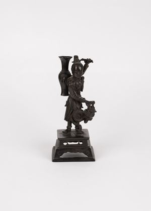 Scultura in bronzo. Cina, secolo XVII