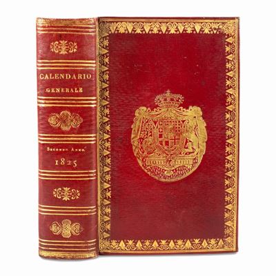 Calendario generale per i Regii Stati, pubblicato con autorizzazione governativa, 1825