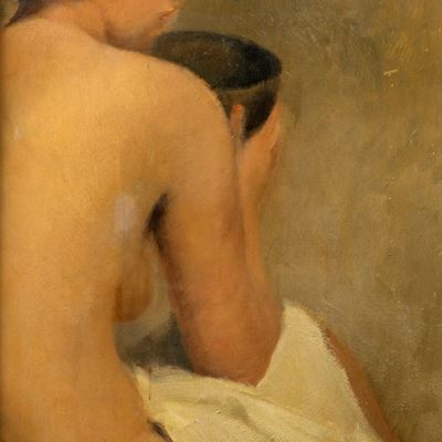 Nudo Femminile di Spalle