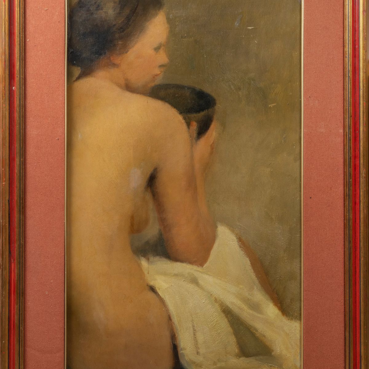 Carlo Siviero - Nudo Femminile di Spalle